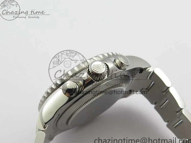 MiroTime 0126 Lightweight YachtMaster II 116689 SS JF 1:1 Best Edition White Dial Ceramic Bezel on SS Bracelet A7750 V 3184